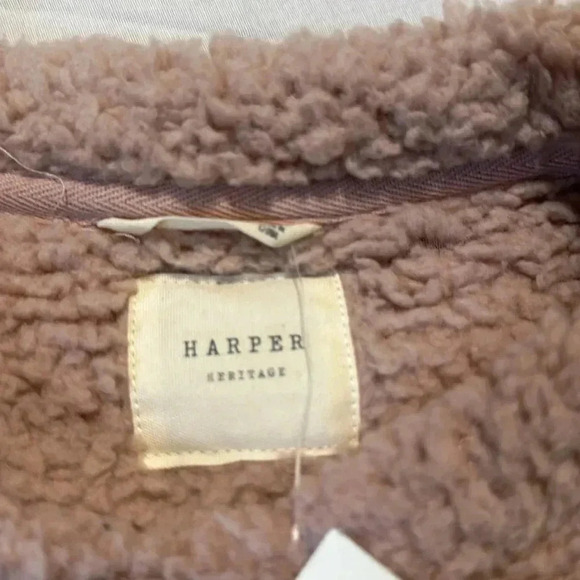 Francesca Harper Heritage Teddy Bear Pullover Pink Small NWT - Picture 3 of 5